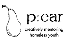 Logotipo de P:ear: tutoría creativa para jóvenes sin hogar