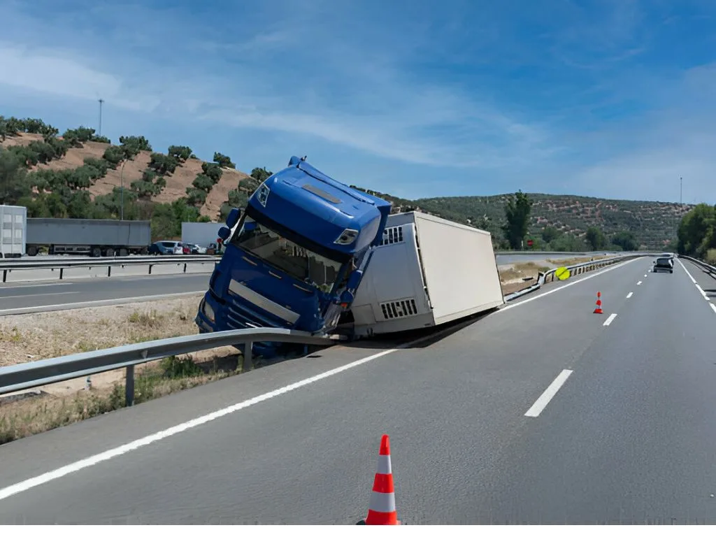 Truck Accidents on I-205 Near Vancouver: Bridge + Merge-Point Crash Risks