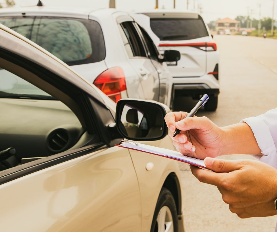 multi vehicle accident