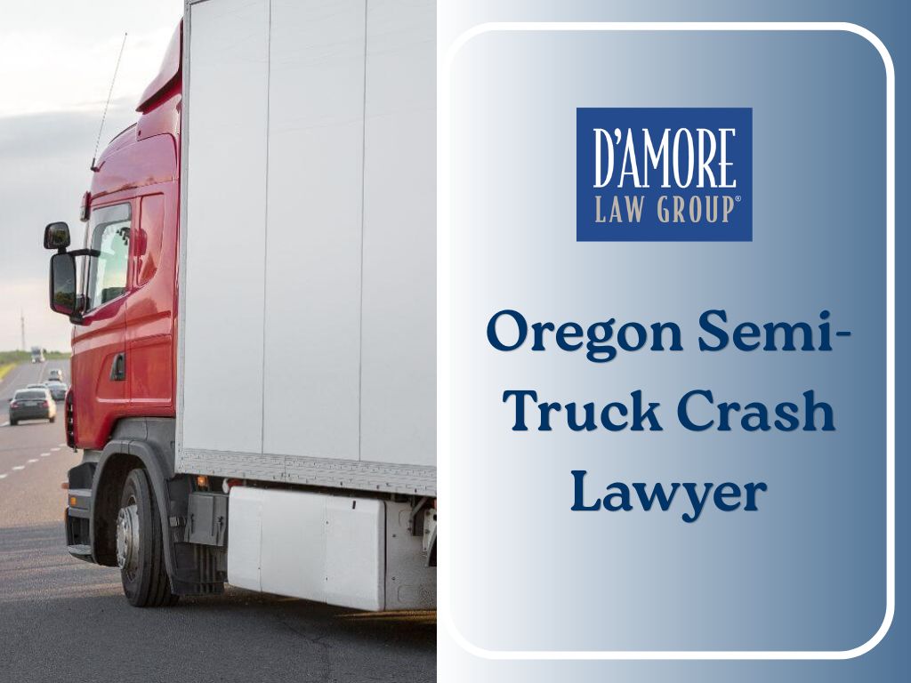 Oregon Semi-Camión Crash Abogado